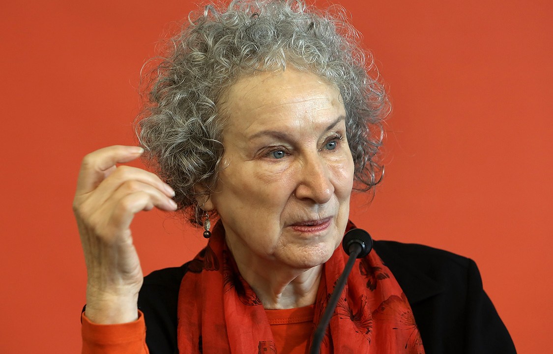 A escritora canadense Margaret Atwood