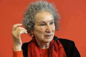 A escritora canadense Margaret Atwood