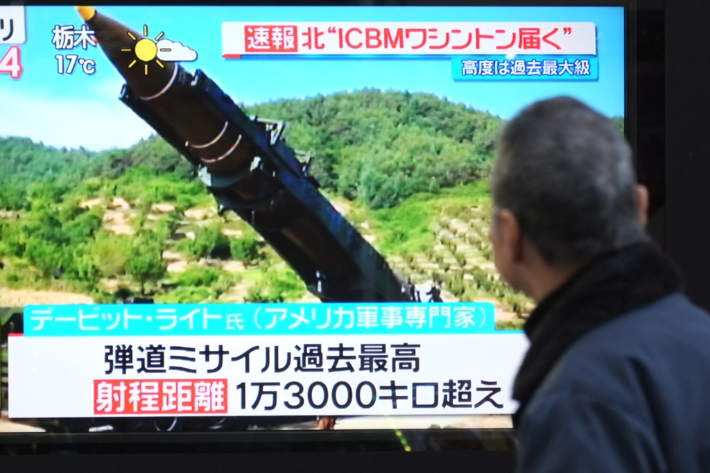 Alerta de míssil no Japão