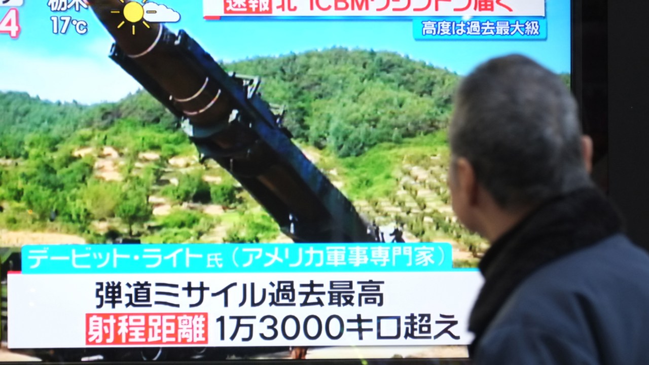 Alerta de míssil no Japão