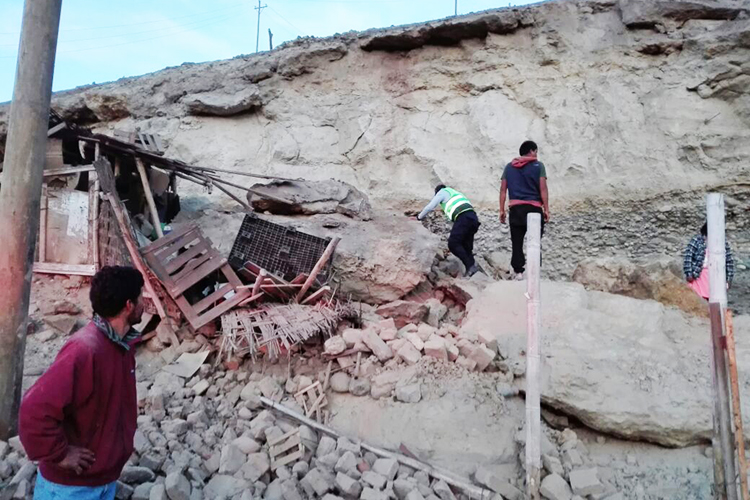 Terremoto de 7,1 graus na escala Richter atinge a costa do Peru - 14/01/2018