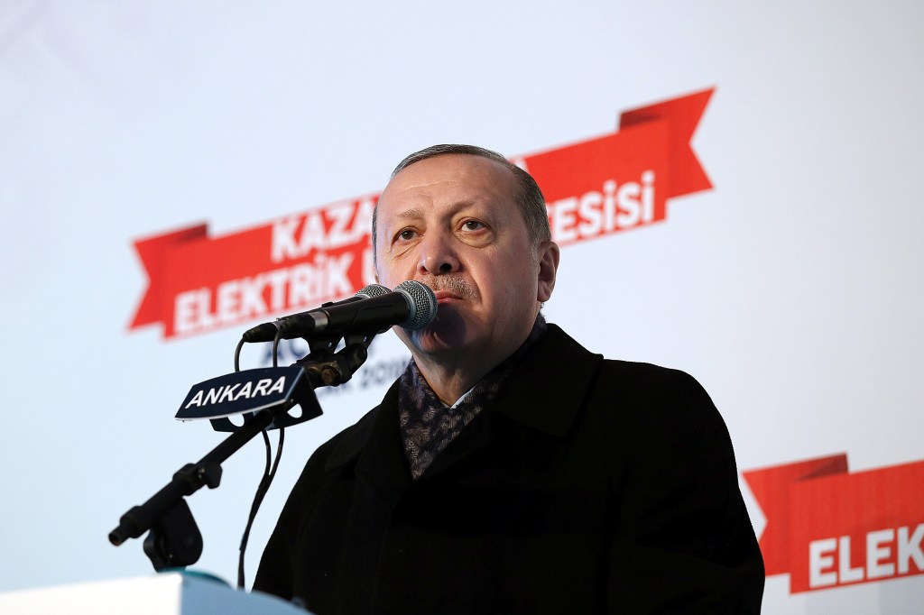 Tayyip Erdogan, presidente da Turquia