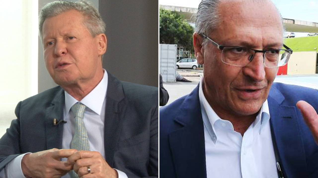Arthur Virgílio e Geraldo Alckmin (montagem)