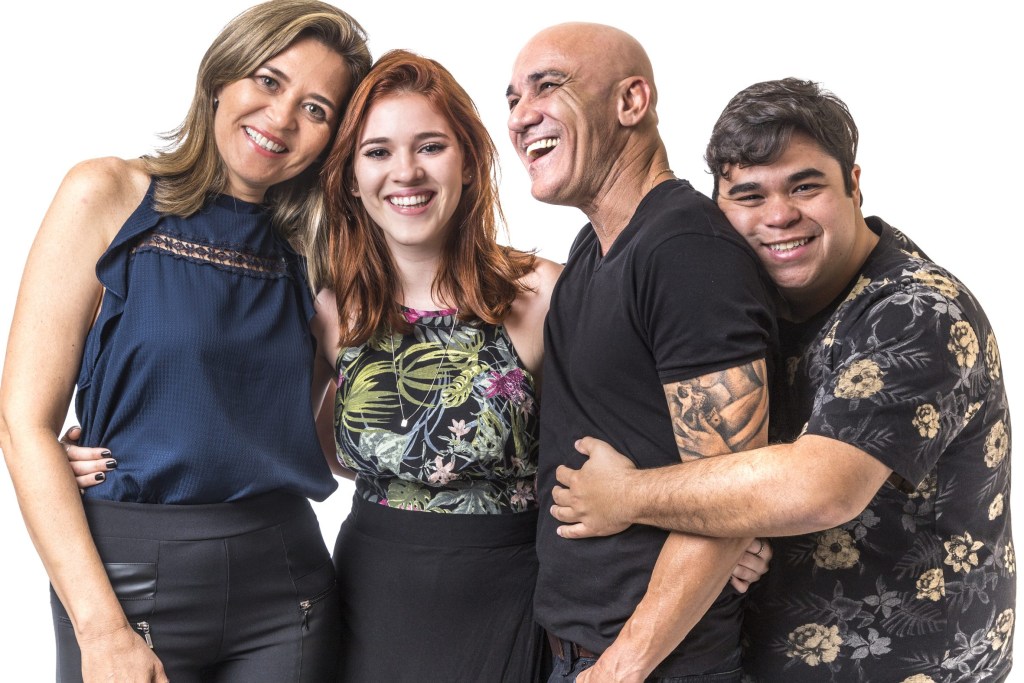 A família Lima do 'BBB18': Eva, Ana Clara, Ayrton e Jorge