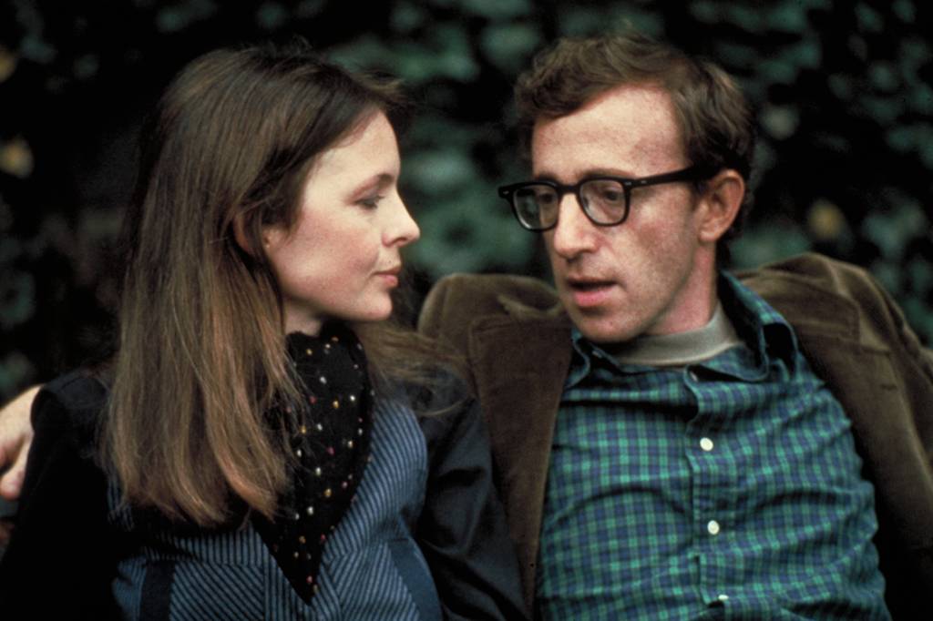 Diane Keaton e Woody Allen no filme 'Noivo Neurótico, Noiva Nervosa'