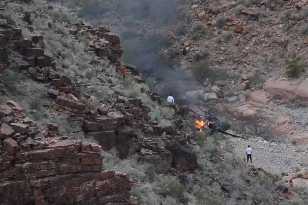 Acidente de helicóptero no Grand Canyon