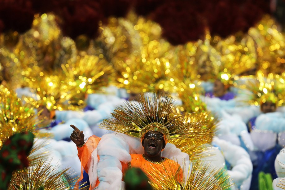 Desfile da escola de samba X-9 Paulistana no Sambódromo do Anhembi, em São Paulo (SP) - 10/02/2018