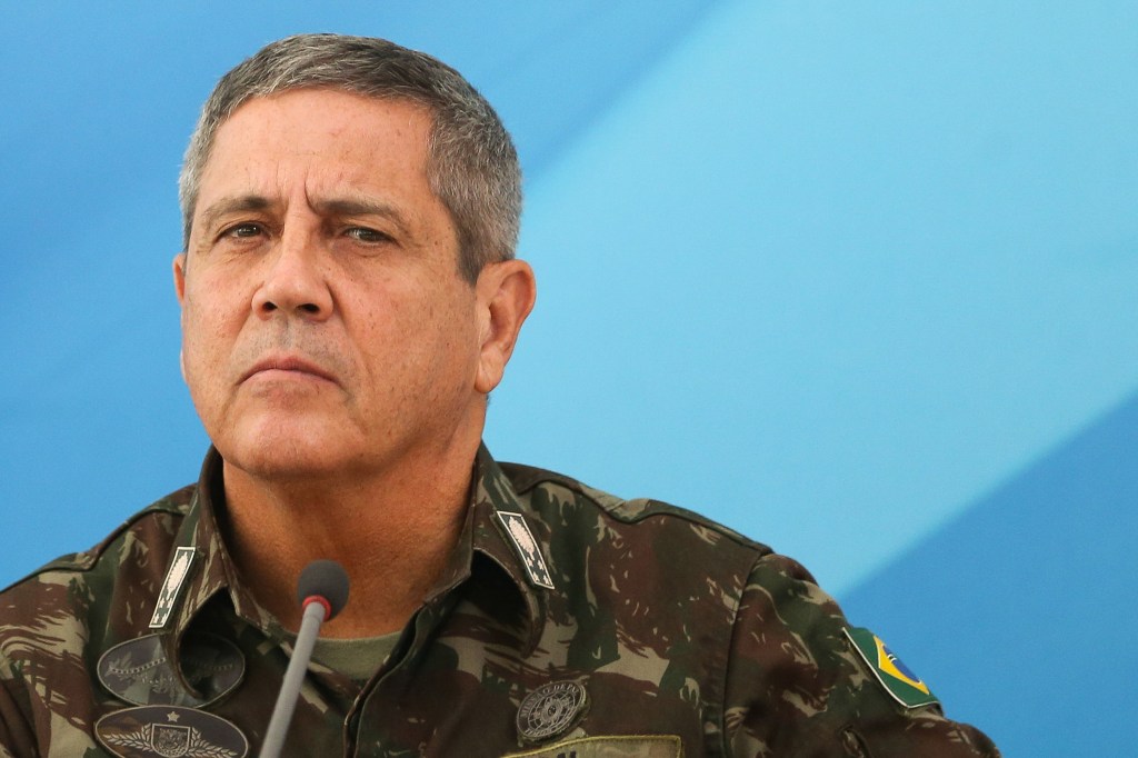O Comandante Militar do Leste, General Braga Netto