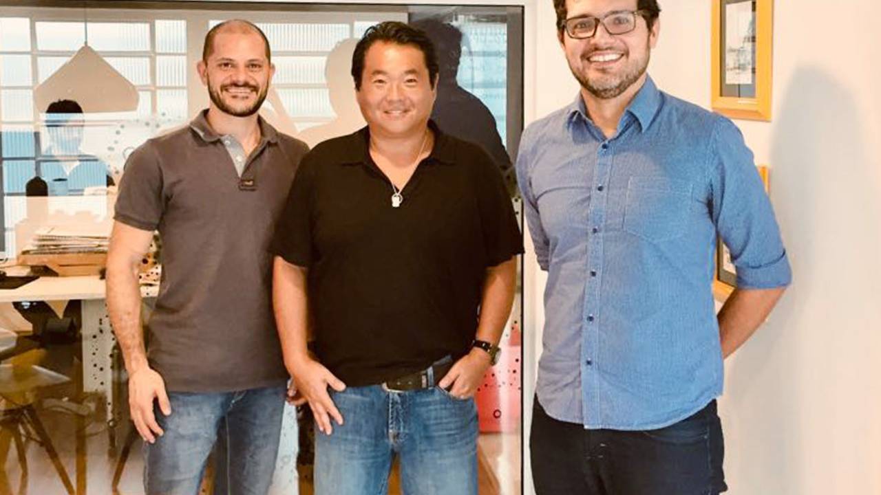 Dangelo, Shiba e Rodrigo Queiroz