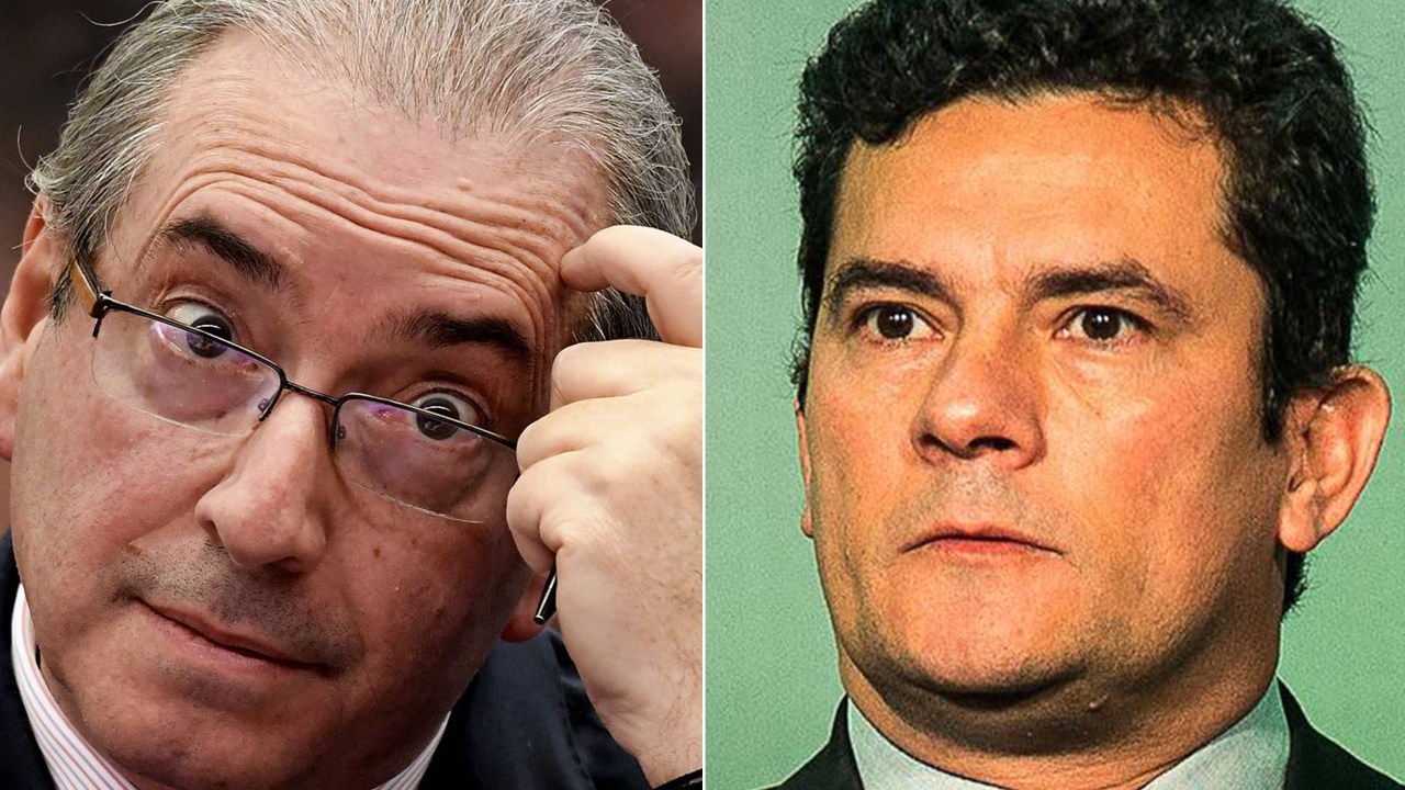 Eduardo Cunha e Sergio Moro