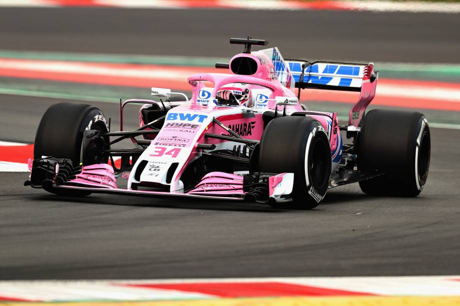 Force India realiza testes com o novo carro VJM11, no Circuito da Catalonia, para a temporada 2018 da Fórmula 1 - 26/02/2018