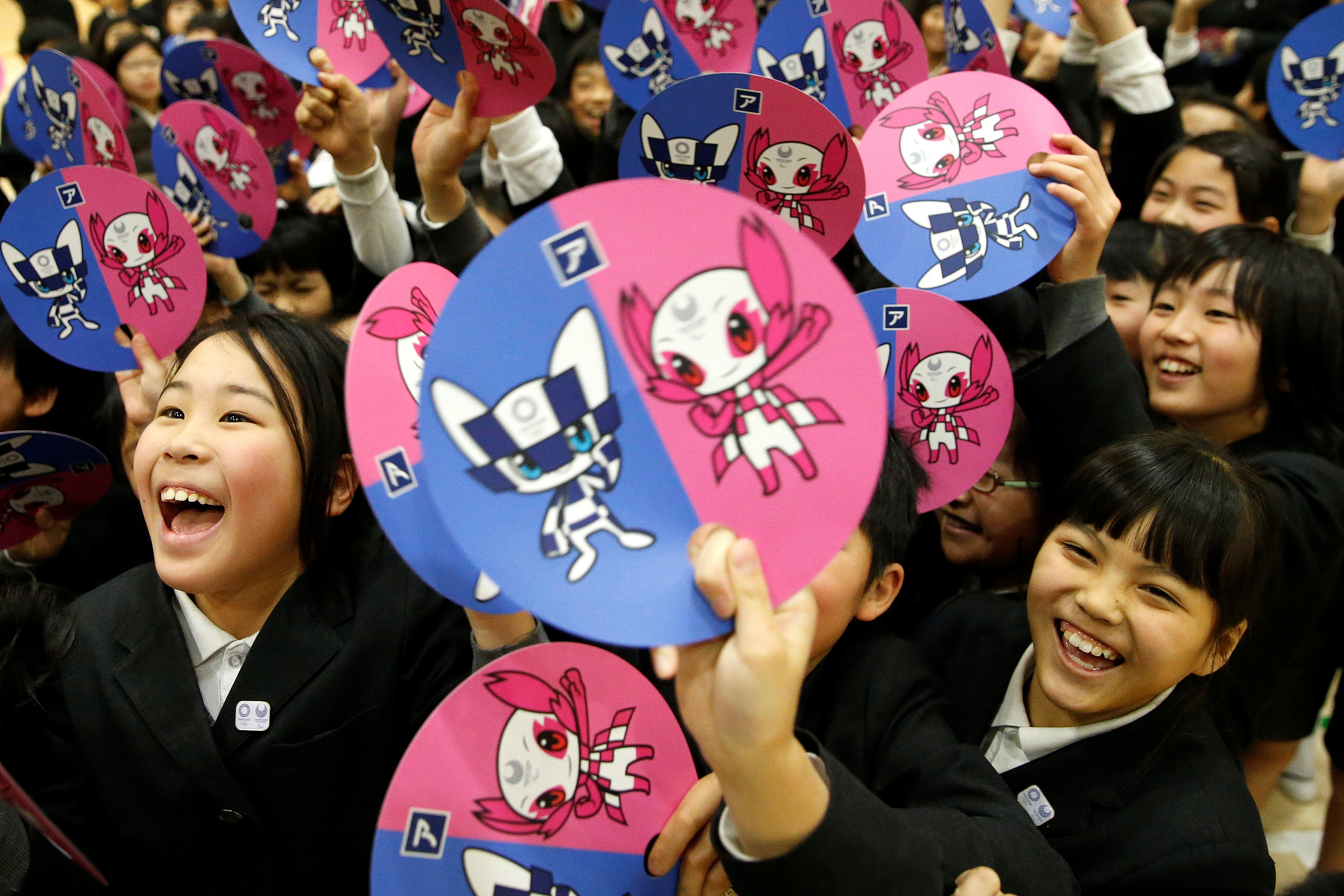 Mascote da Olimpiada 2020 em Tóquio
