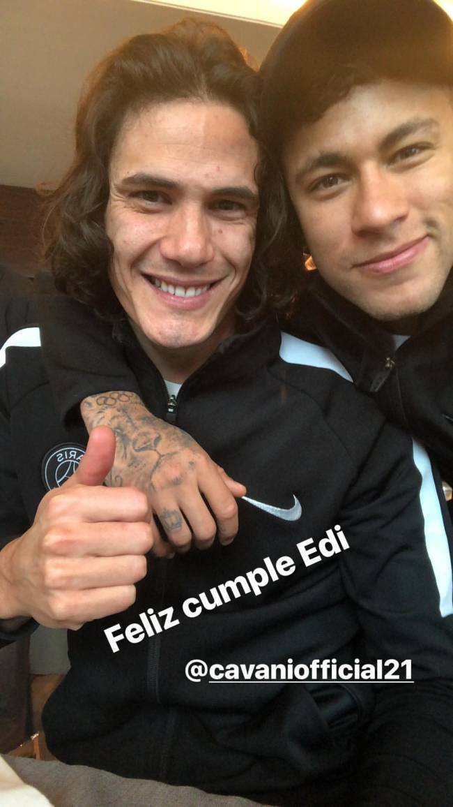 Neymar e Cavani