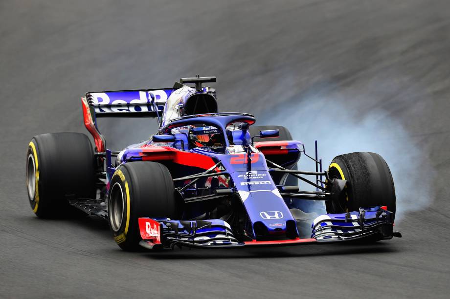 Scuderia Toro Rosso realiza testes com o novo carro STR13, no Circuito da Catalonia, para a temporada 2018 da Fórmula 1 - 26/02/2018