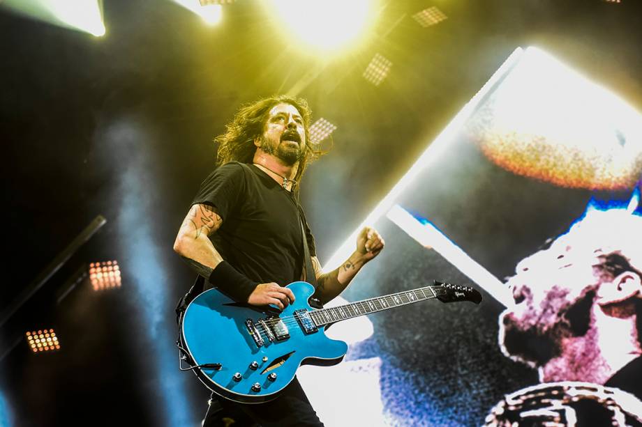 Show da banda Foo Fighters, em São Paulo