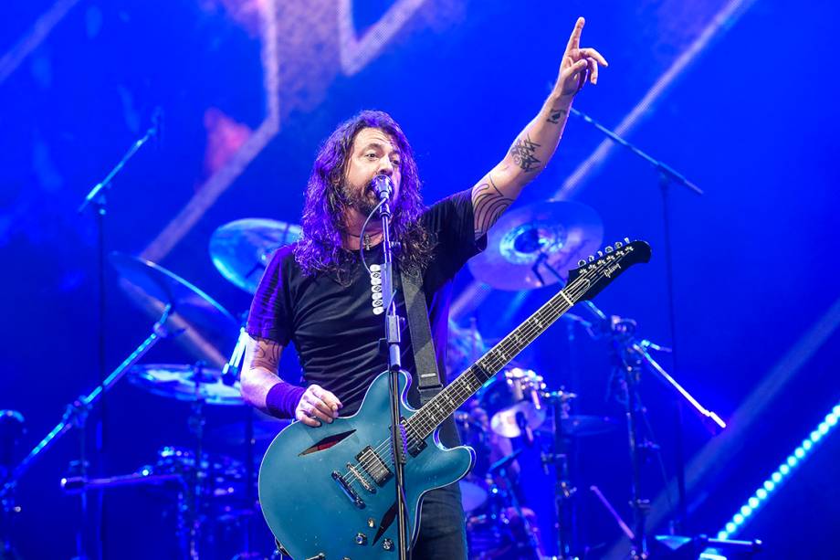 Show da banda Foo Fighters, em São Paulo