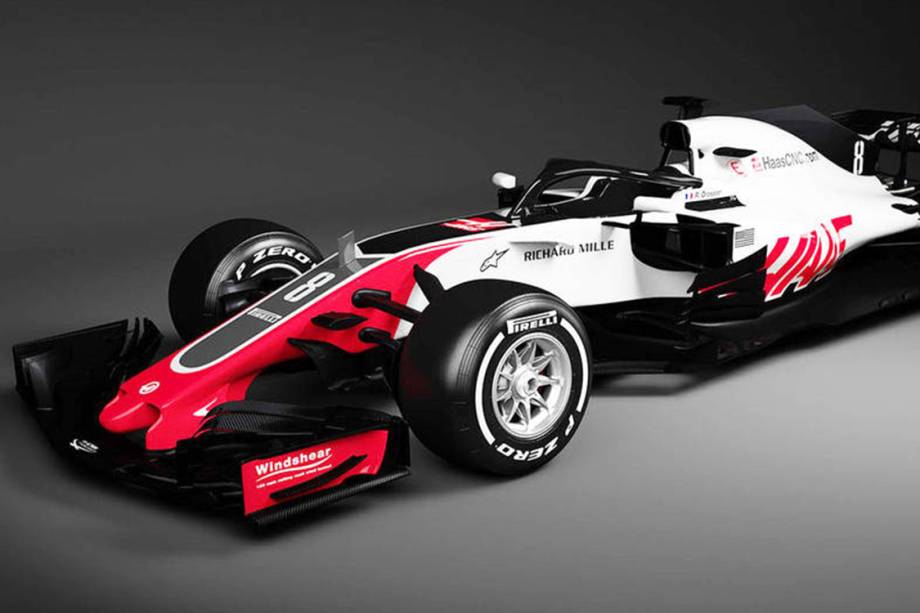 Haas apresenta o novo carro para a temporada de 2018