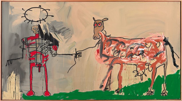 Obra 'O campo próximo a outra estrada', de Jean-Michel Basquiat