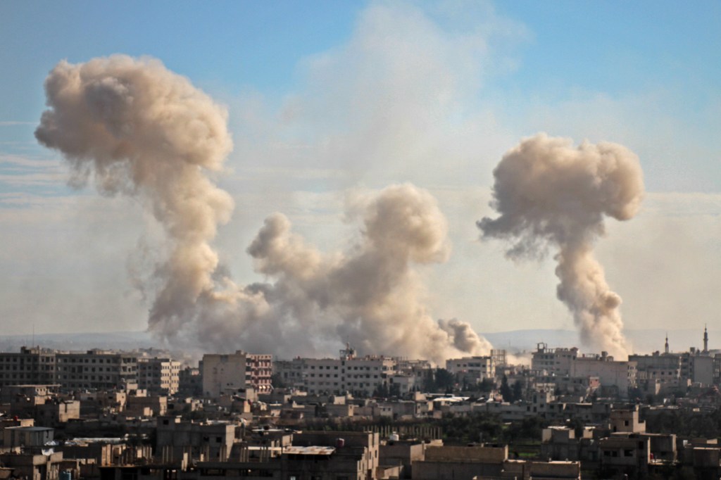 Ataque do governo em reduto rebelde na Síria