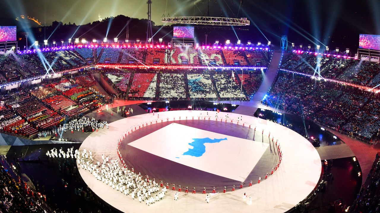Abertura dos Jogos Olímpicos de Inverno Pyeongchang