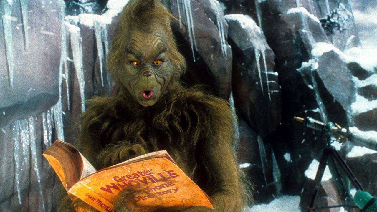 Jim Carrey no filme 'O Grinch'