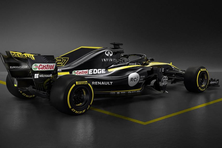 Renault divulga o R.S18, novo carro para a temporada 2018 da Fórmula 1