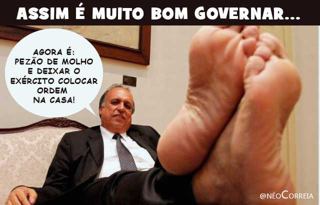 Charge do Néo Correia