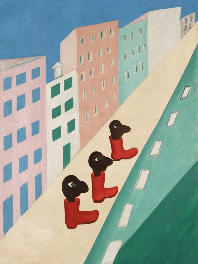 'A Rua', de Tarsila do Amaral (1923)