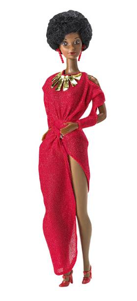 BARBIE NEGRA, 1980 - Duas décadas depois do movimento pelos direitos civis nos Estados Unidos, veio a versão afro-americana