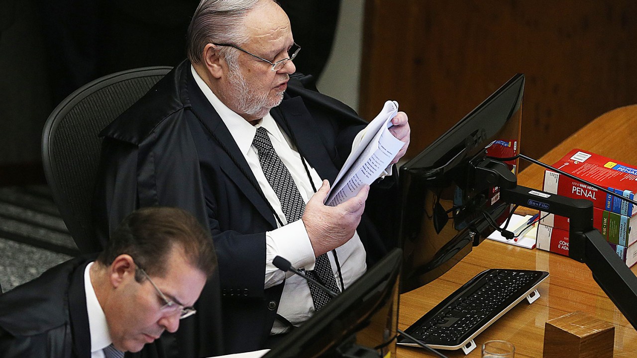 O Ministro do Superior Tribunal de Justiça (STJ) Felix Fischer, relator do pedido do ex-presidente Luiz Inácio Lula da Silva para evitar prisão após segunda instância - 06/03/2018