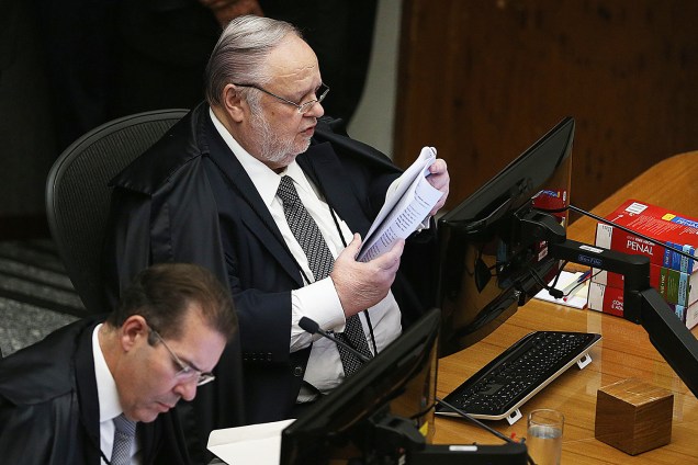 O Ministro do Superior Tribunal de Justiça (STJ), Felix Fischer, relator do pedido do ex-presidente Luiz Inácio Lula da Silva para evitar prisão após segunda instância - 06/03/2018