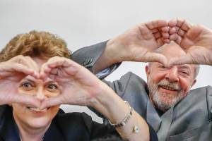 Lula e Dilma Rousseff visitam Santa Maria (RS)