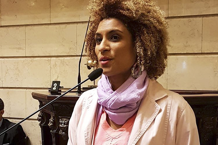A vereadora Marielle Franco (PSOL-RJ), morta a tiros