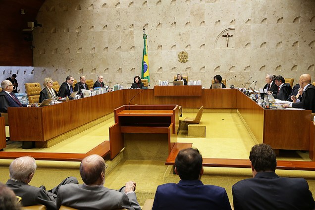 Ministros do Supremo Tribunal Federal (STF) julgam habeas corpus preventivo do ex-presidente Lula - 22/03/2018