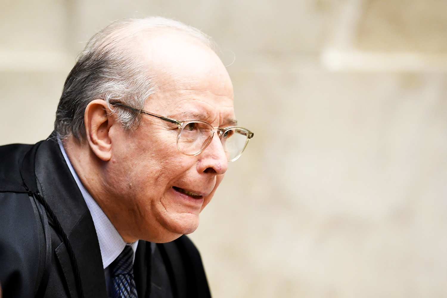 O ministro do STF (Supremo Tribunal Federal), Celso de Mello, durante sessão em Brasília (DF) - 21/03/2018