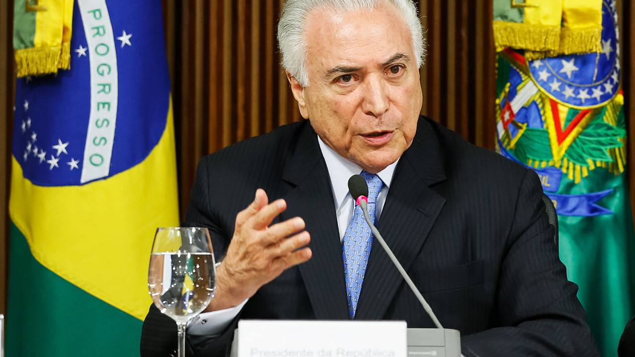 O presidente da República, Michel Temer, se reúne com governadores em Brasília (DF) - 01/03/2018