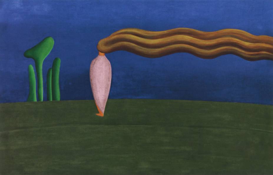 'Composição (Figura só)', de Tarsila do Amaral (1930)