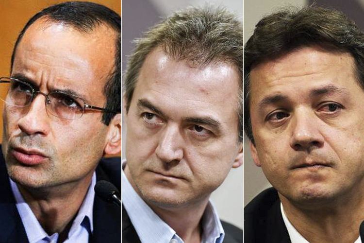 Marcelo Odebrecht, Joesley Batista e Wesley Batista