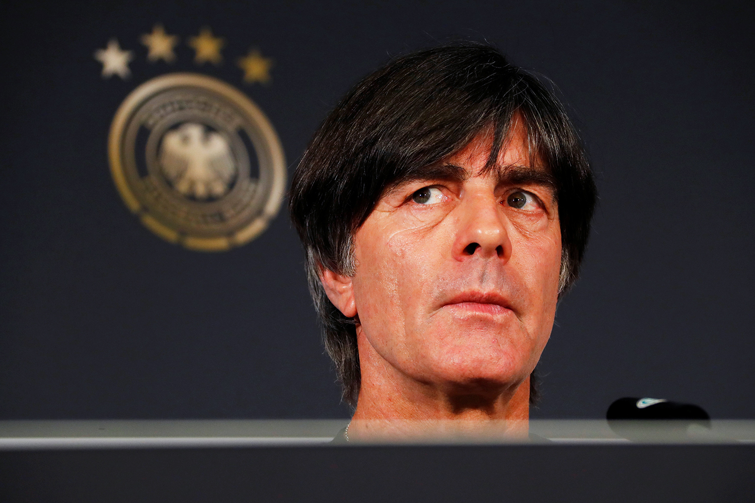 O técnico da Alemanha, Joachim Löw, concede entrevista coletiva em Berlim - 26/03/2018