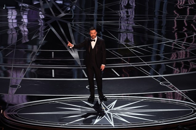 Jimmy Kimmel durante apresentação do 89º Prêmio Anual da Academia, também conhecido como Oscar, em Hollywood, na Califórnia - 26/02/2017
