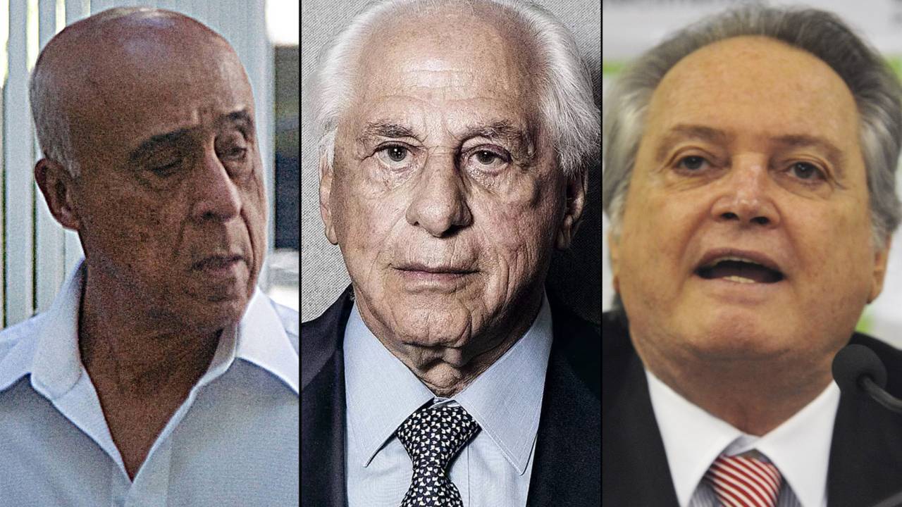 Coronel Lima, José Yunes e Wagner Rossi