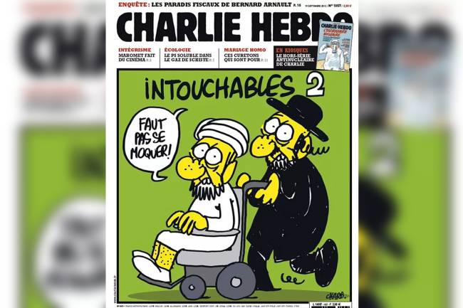 Capa original Charlie Hebdo