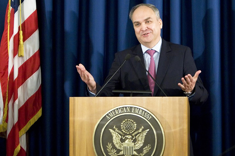O embaixador da Rússia em Washington, Anatoly Antonov - 24/04/2009