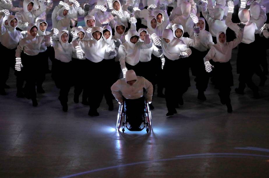 Abertura das Olimpíadas Paralímpicas de PyeongChang, na Coreia do Sul