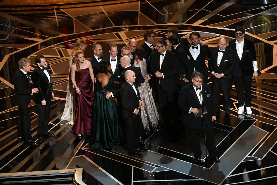 'A Forma da Água' ganha o Oscar de melhor filme 'A Forma da Água' ganha o Oscar de melhor filme