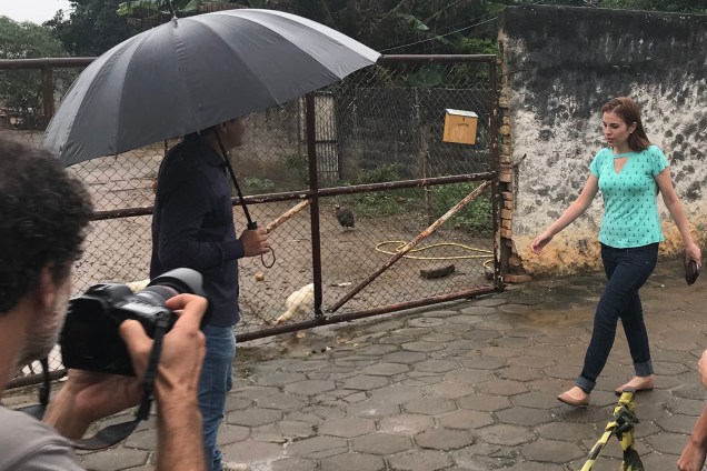 Suzane von Richthofen é vista deixando a penitenciária de Tremembé, em São Paulo, após o cumprimento de um sexto da pena total de 39 anos de reclusão - 08/03/2018
