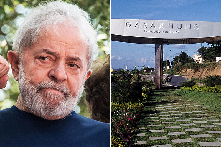 O ex-presidente Lula e a cidade de Garanhuns (PE)