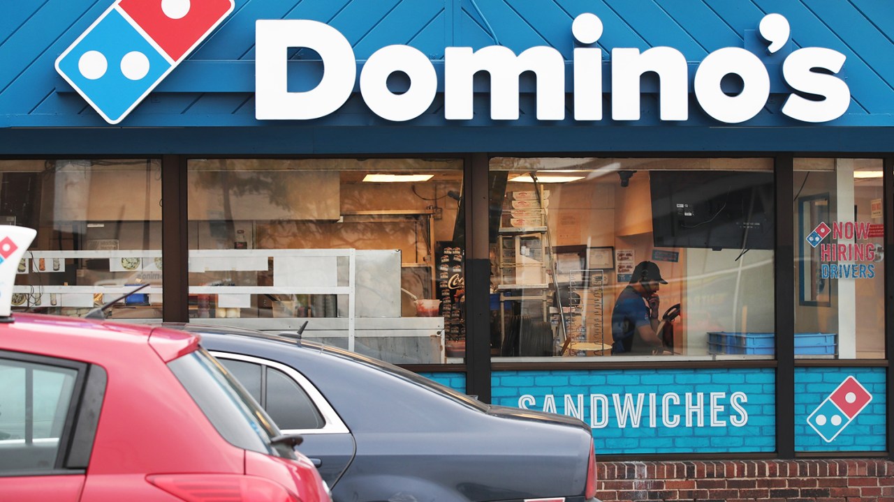 Fachada de filial da rede Domino's em Chicago, no estado americano de Illinois