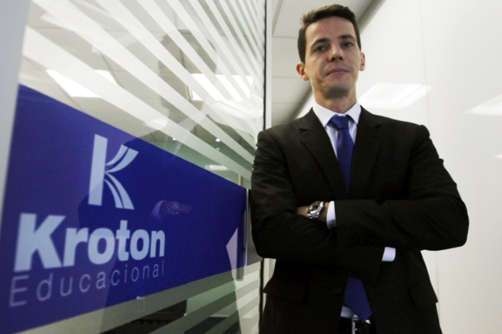 O presidente da Kroton Educacional, Rodrigo Galindo