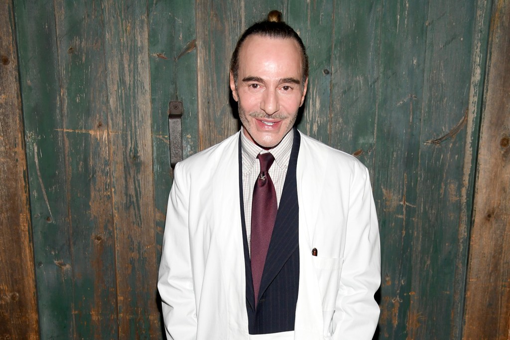 NEW YORK, NY - OCTOBER 12: John Galliano attends Vogue's Forces of Fashion Conference at Milk Studios on October 12, 2017 in New York City. (Photo by Dimitrios Kambouris/Getty Images)
